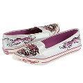 Ed Hardy Metallic Sidewinder Metallic Silver
