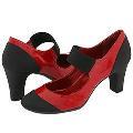 Bronx Shoes Nuela Tango/Black Glossy