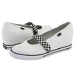 Vans Gisele Wedge W (Check) White/Black