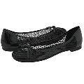 Shellys London Rome Black Mesh