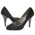 Two Lips Amber Black Suede
