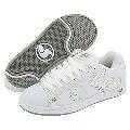 DVS Shoe Company Accomplice W White/Silver Leather