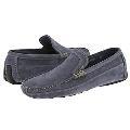Harrys of London Driving Moc Denim Suede