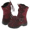 Ricosta Kids Moni (Toddler) Brombeer Velour/Medoc Thermo (Burgundy Suede/Thermal Synthetic)