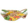 Bronx Shoes Miro Lime Multi Patent