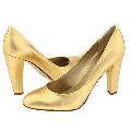 Nine West Marquee Gold Leather