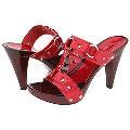 Charles David Glistening Red Patent