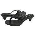 Kenneth Cole Reaction Silver Doll-ar Black Metallic Snake
