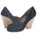 Two Lips Bernice Black Suede