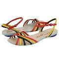 Irregular Choice Spaghetti Western Red/Yellow/Black Patent