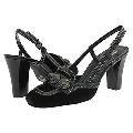 Franco Sarto Mesquite Black Suede/Croco