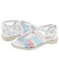 Cherie Kids 6038 (Toddler) White/Metallic Multi (Bianco)