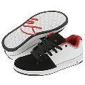 eS Dime Men's White/Black/Red Shoes