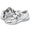 Moki Kids P526 (Toddler/Youth) Argento Specchio (Silver Metallic)