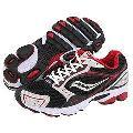 Saucony Kids Triumph 5 (Toddler/Youth) Silver/Black/Red
