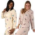 Mystic Clothing Women's Plus Size Cats Print Cotton Pajamas Set