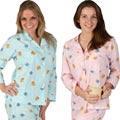 Mystic Clothing Women's Plus Size Coffee Print Pajamas