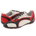 Donald J Pliner Ciro Milk Suede/Black and Red Nappa