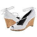 Donald J Pliner Mana White Patent/Natural Cork