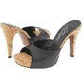 Donald J Pliner Chy Black Cobra/Sand Cork