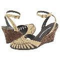 Donald J Pliner Queta Sand Suede/Bronze Nappa Wash