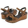 Donald J Pliner Sha Camel Metallic Gator/Bronze Metallic Gator