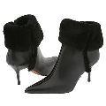 Circa Joan & David Turik Black/Black Leather