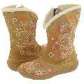 Oilily Kids Irina Boot (Toddler/Youth) Beige Suede Combo