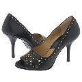 MICHAEL Michael Kors Horton Open Toe Pump Black-001