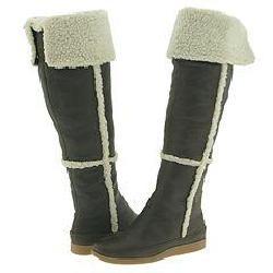 MICHAEL Michael Kors 'Fairbanks' Shearling Knee-High Brown Boot