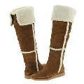 MICHAEL Michael Kors Fairbanks Shearling Boot Whiskey Suede
