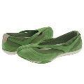 DKNY Liberty Parsley Green Suede