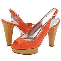 Jessica Simpson Bonee Orange Bright Snake