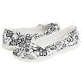 Crocs Santa Cruz White/Black Pattern