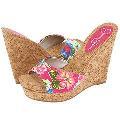 Jessica Simpson Mandie Pink/Orange Hawaiian Print