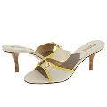 MICHAEL Michael Kors MK Classic Slide Lemon Canvas
