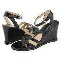 MICHAEL Michael Kors Molly Wedge Black Naplak