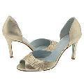 Cynthia Rowley Shelly Platino Glitter Suede(Size 8.5 M)