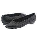 Vaneli Danice Black Quilted Nappa W/Black Patent