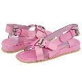 Pom d' Api Cancoon Multi Buckle (Toddler/Youth) Pink
