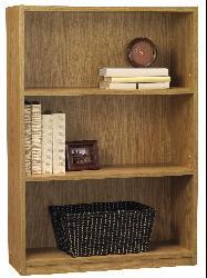 Wood 3-shelf Bookcase