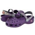 Crocs Kids Hannah Montana Mary Jane (Toddler/Youth) Grape/Silver