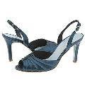 Cynthia Rowley Sorvino Blue Metallic Kid