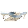 Cynthia Rowley Spa Platino Glitter Suede