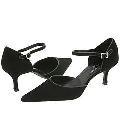 AK Anne Klein Annabeth Black/Black Suede