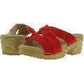 Fitzwell Carla Red Cow Suede