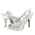 BCBGirls Plissie New Silver(Size 9 M)
