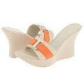 rsvp Diego Beige Patent/Orange Patent