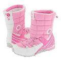 Timberland Kids Snow Poppies Slip-on Boot (Youth) Prism Pink Nylon W Pink And White