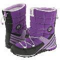 Timberland Kids Snow Poppies Slip-on Boot (Youth) Purple Nylon W Black And Purple
